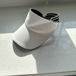 Tory Birch Sport White Visor Hat